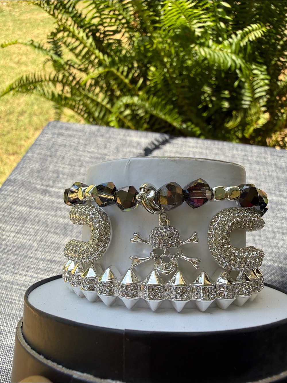BP - Halloween 2023 - Skull Pendant 3 strand stack
